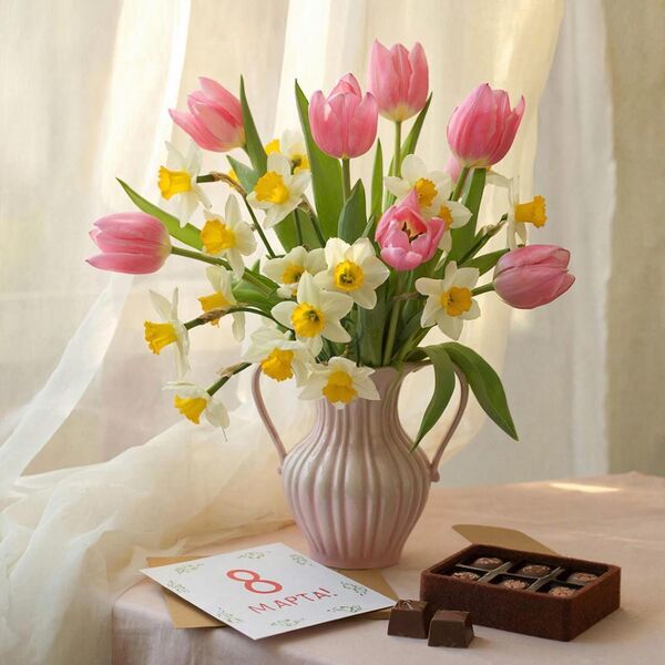 Поздравление с Международным Женским Днем 