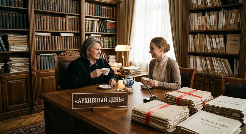 Архивный день: хроника одной победы над канцелярским чаепитием