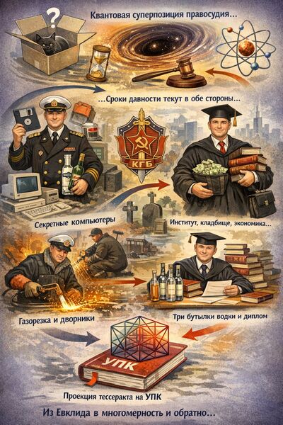 Как я из радиоинженера превратился в адвоката, или Кратчайшее расстояние по Лобачевскому