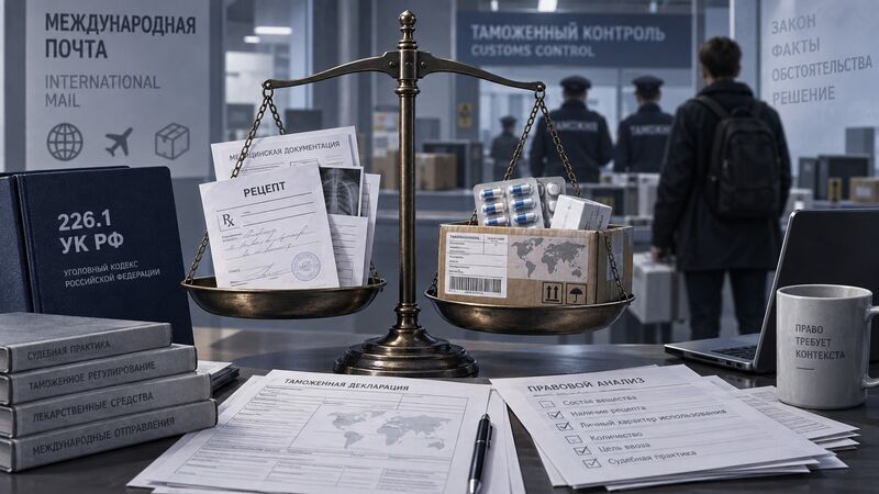 Лекарство из-за границы: когда не надо спешить признаваться в контрабанде