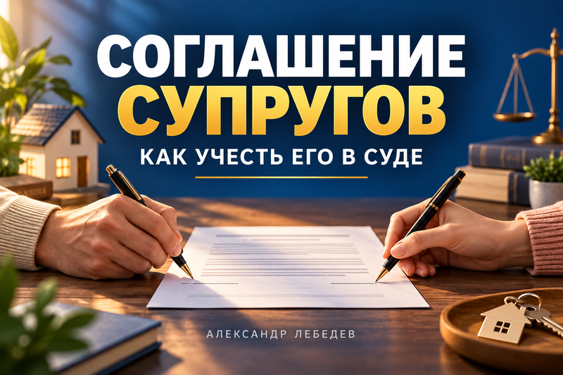 Соглашение супругов: почему суд не может автоматически разделить согласованную сумму пополам