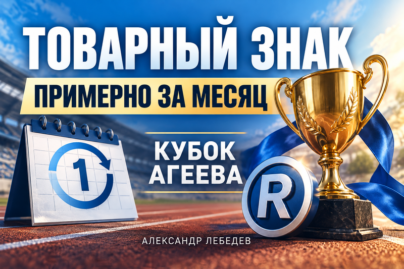 Товарный знак для Кубка Агеева: регистрация завершена примерно за месяц