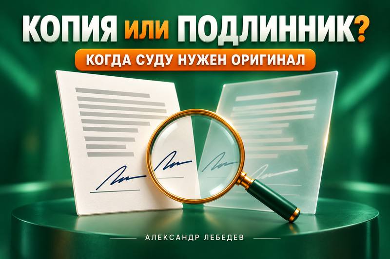 Копия или подлинник: когда суду действительно нужен оригинал документа